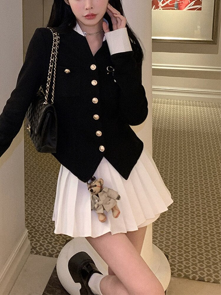 Japanese  Style  -  Set Short Blazer