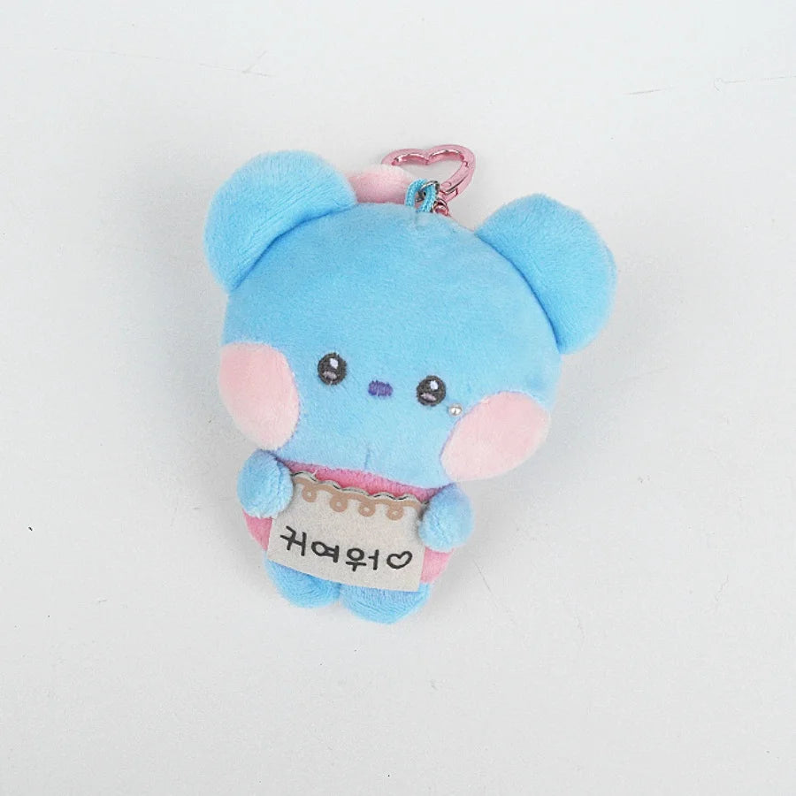 BT21 Plush keyring NEW