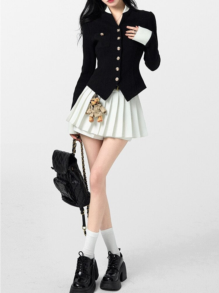 Japanese Style - Set Short Blazer