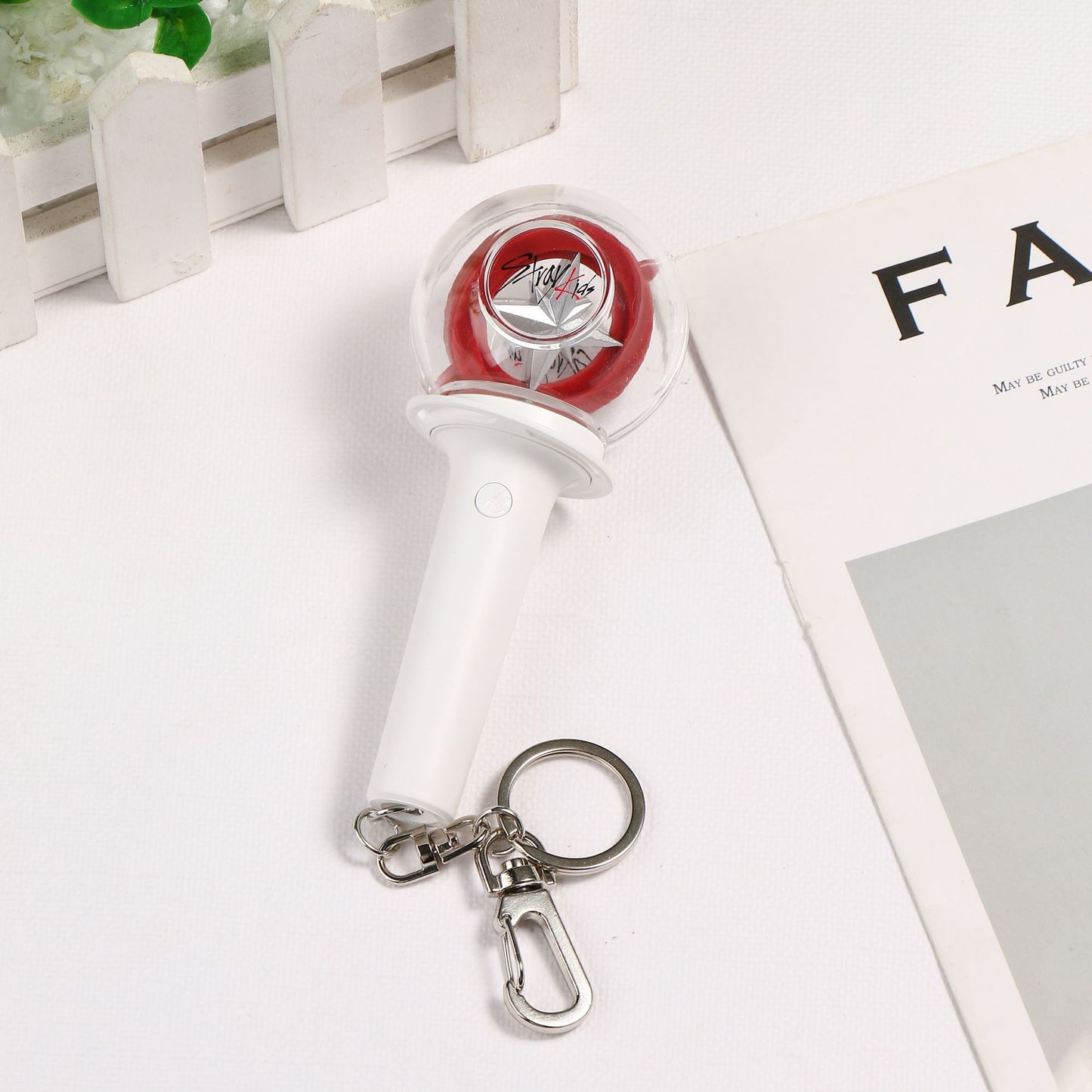 Stray kids -  lightstick Mini  keychain