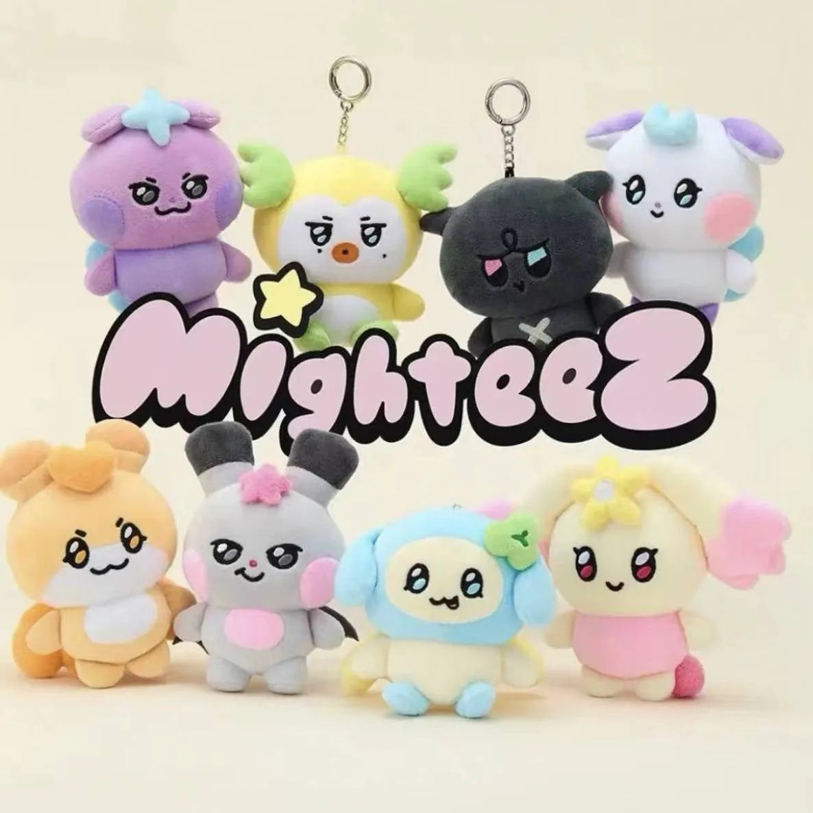 ATEEZ NEW - MIGHTEEZ PLUSH KEYRING