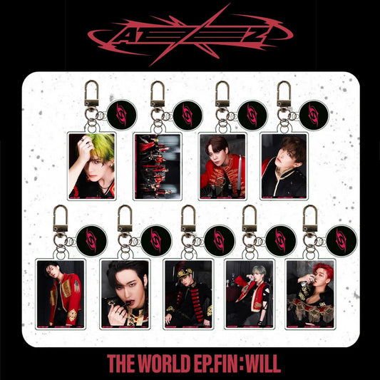  ATEEZ Keychain | THE WORLD EP.FIN : WILL 