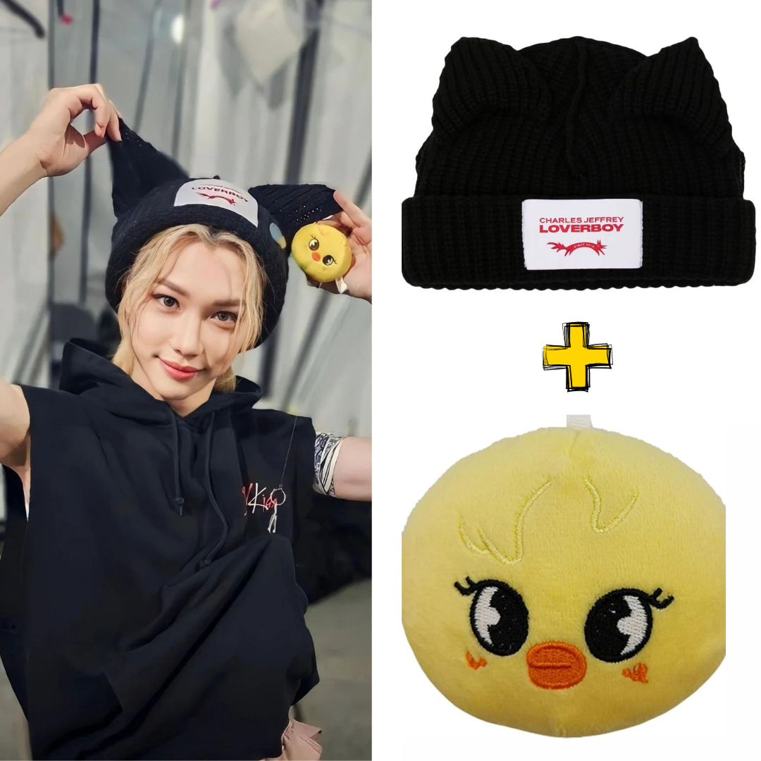 Stray Kids - Hat & Keychain Bundle