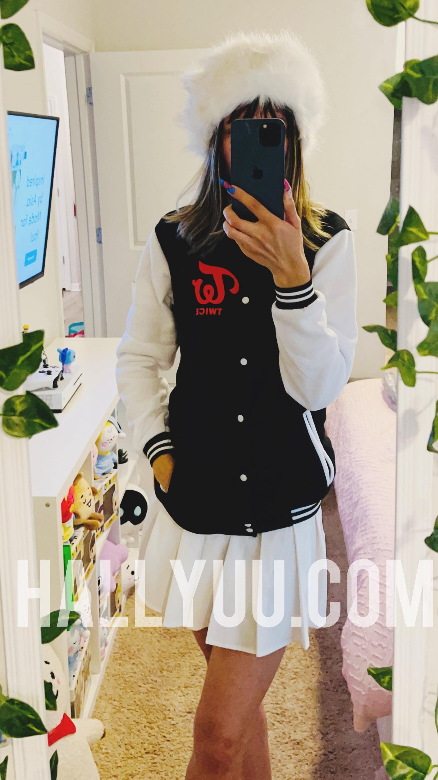 Baseball black Jacket |Twice - K-pop - Kpop store ByHallyuu