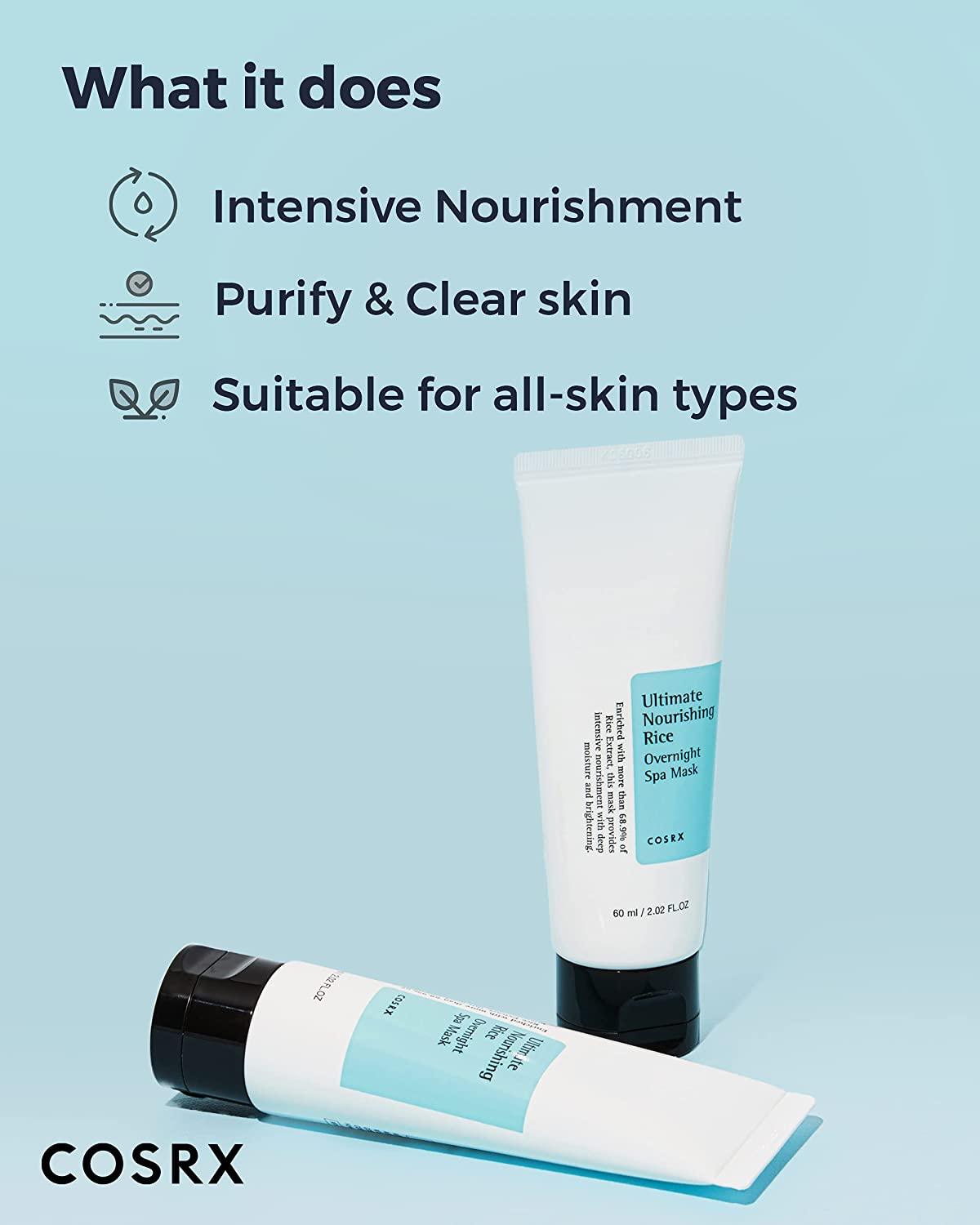 COSRX Rice Overnight Spa Mask - Korean Skin Care - Kpop store ByHallyuu