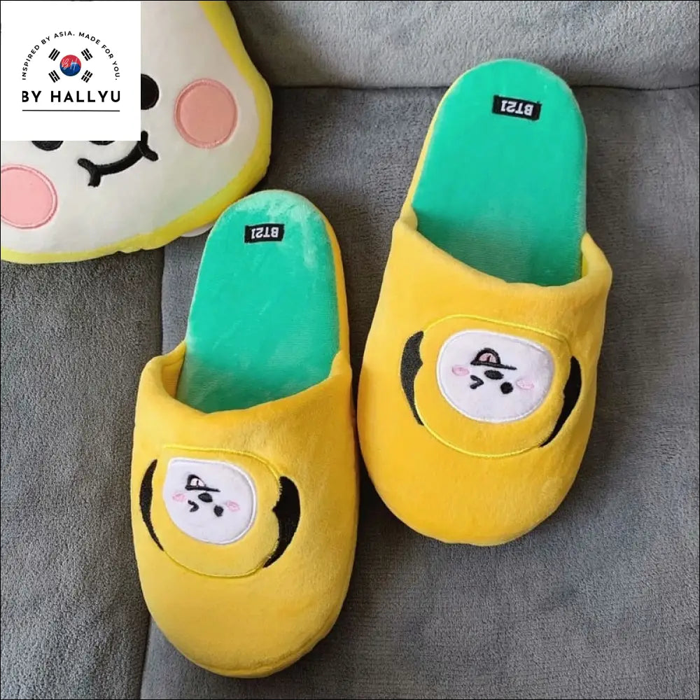 Bts Plush Slippers Home Shoes Bt21 Chimmy / 36-40(One Size) Shoes