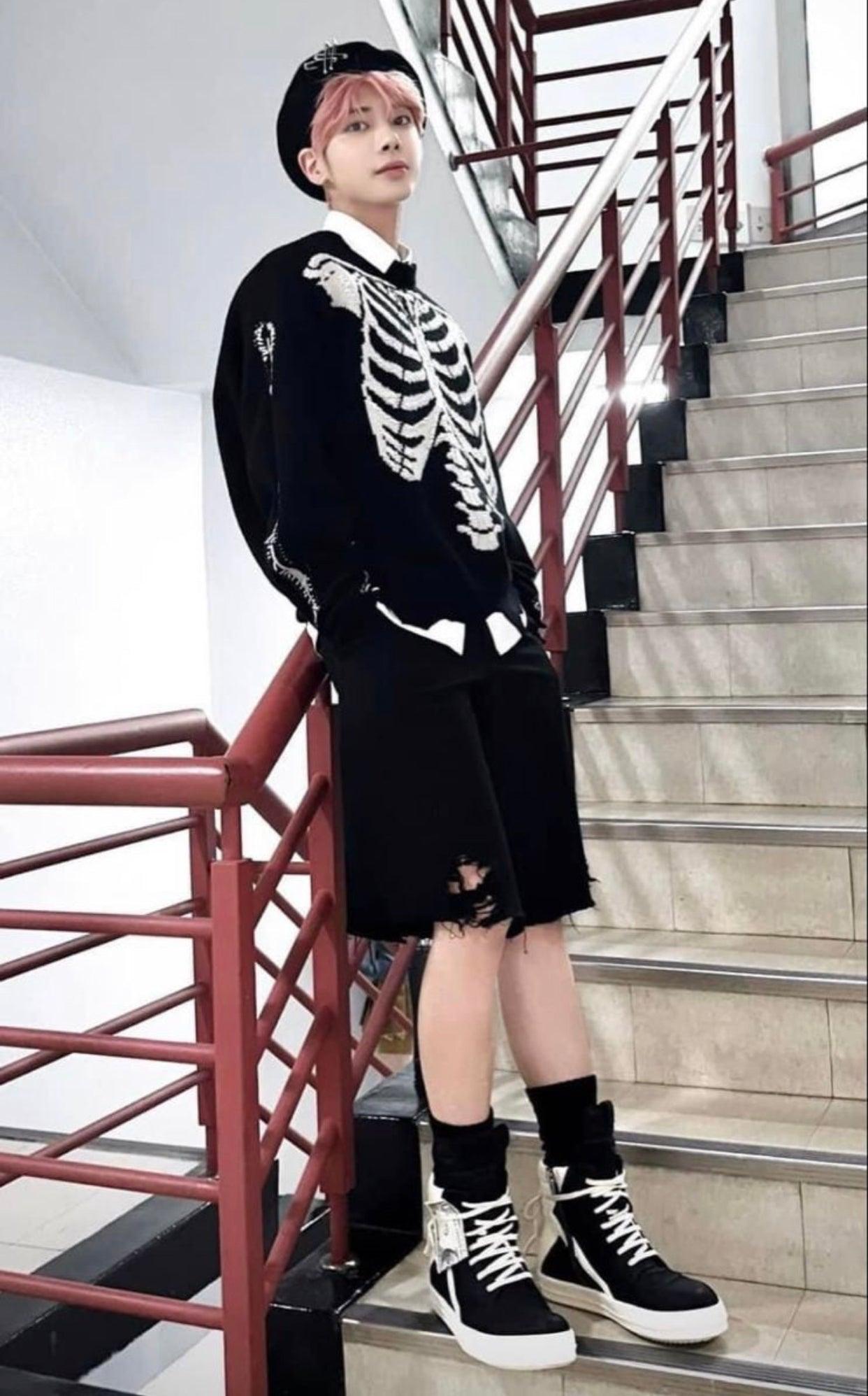 Skull Sweater | Taehyung - TXT - Kpop store ByHallyuu