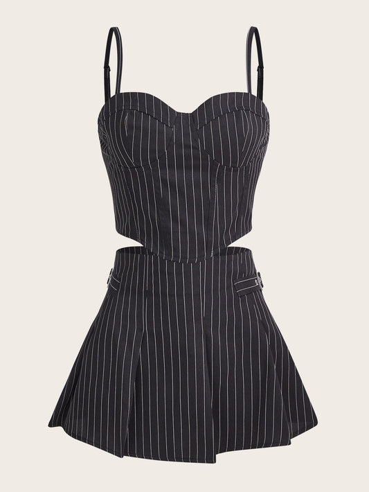 Striped Cami Top Skirt | IDOL'S - K-Style - Kpop store ByHallyuu