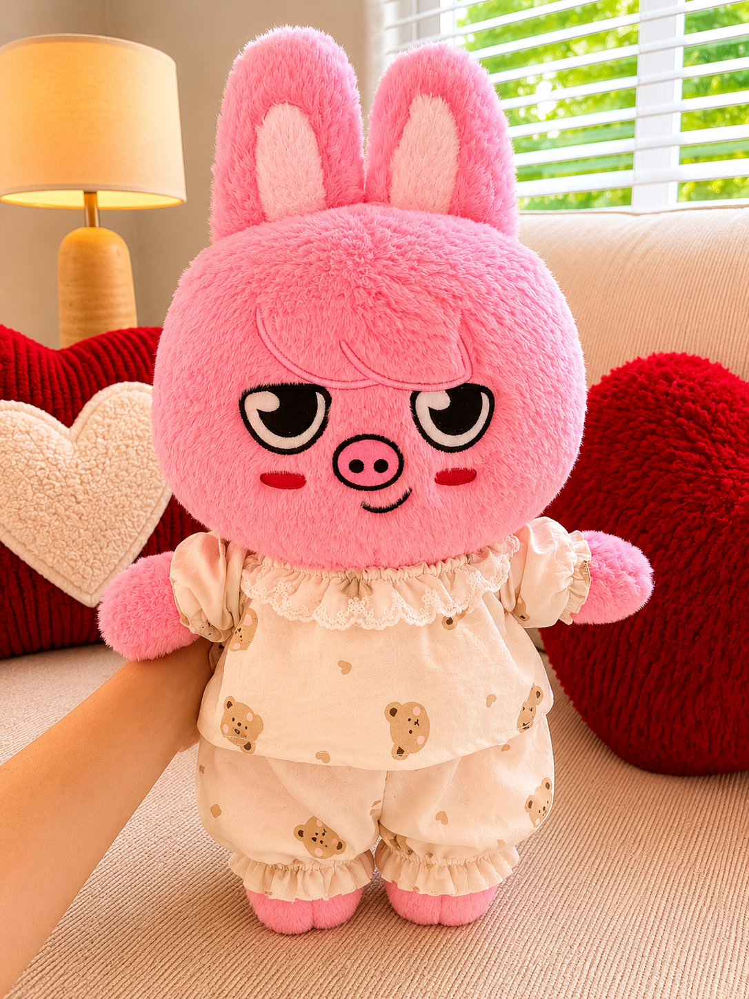 SKZOO 45cm Plush – Stray Kids Inspired Jumbo Cuddle Edition