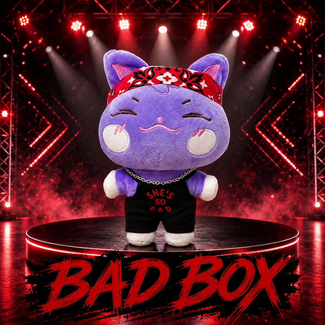 ATEEZ BAD Box  Handmade Plush with Custom Outfit  Collectible Gift