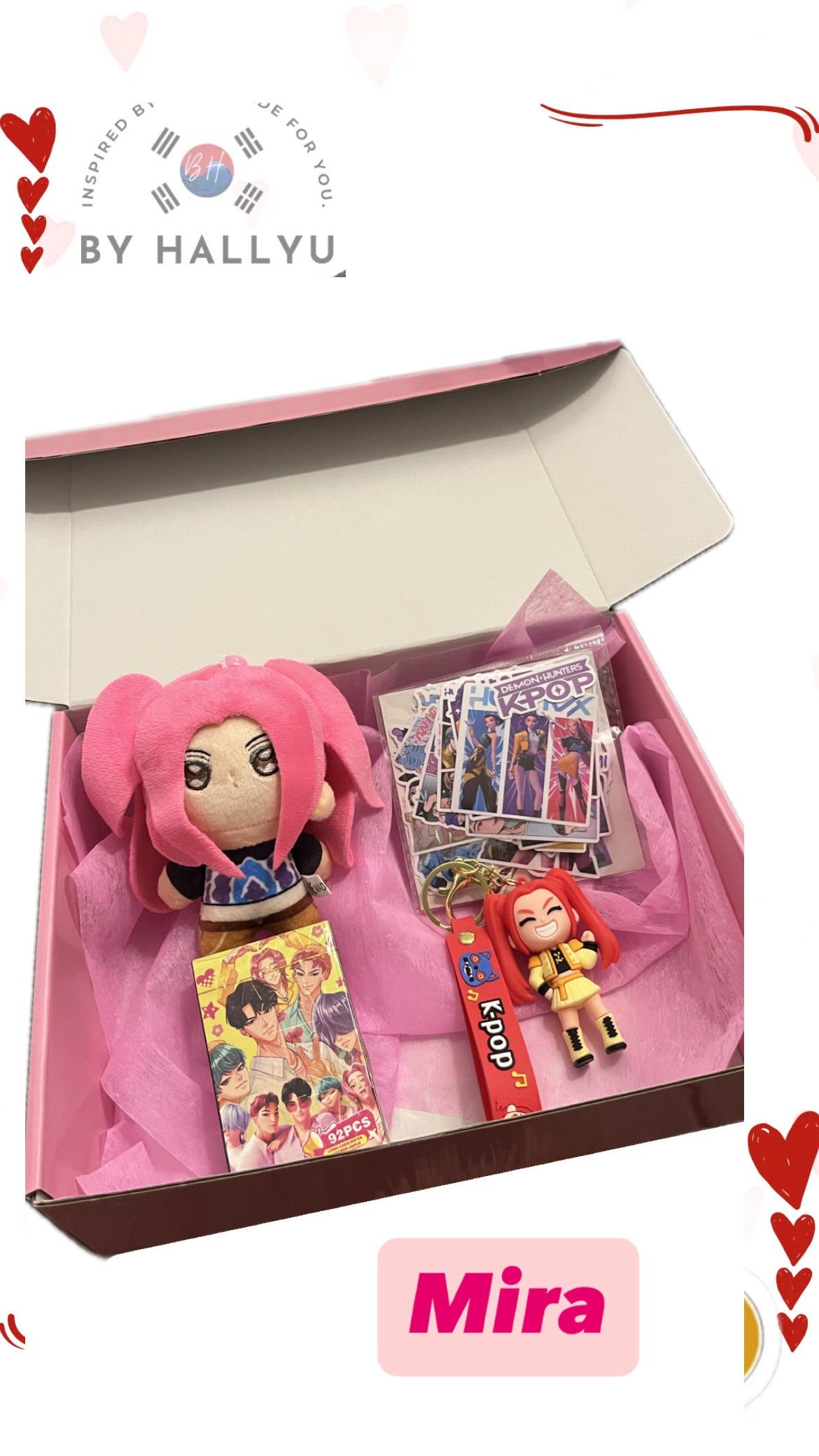 KPop Demon Hunters Box – Rumi, Zoey, Mira & Saja Boys Collectible