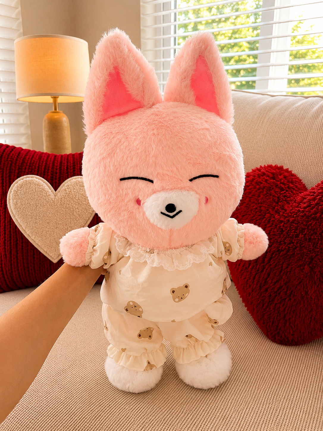 SKZOO 45cm Plush – Stray Kids Inspired Jumbo Cuddle Edition