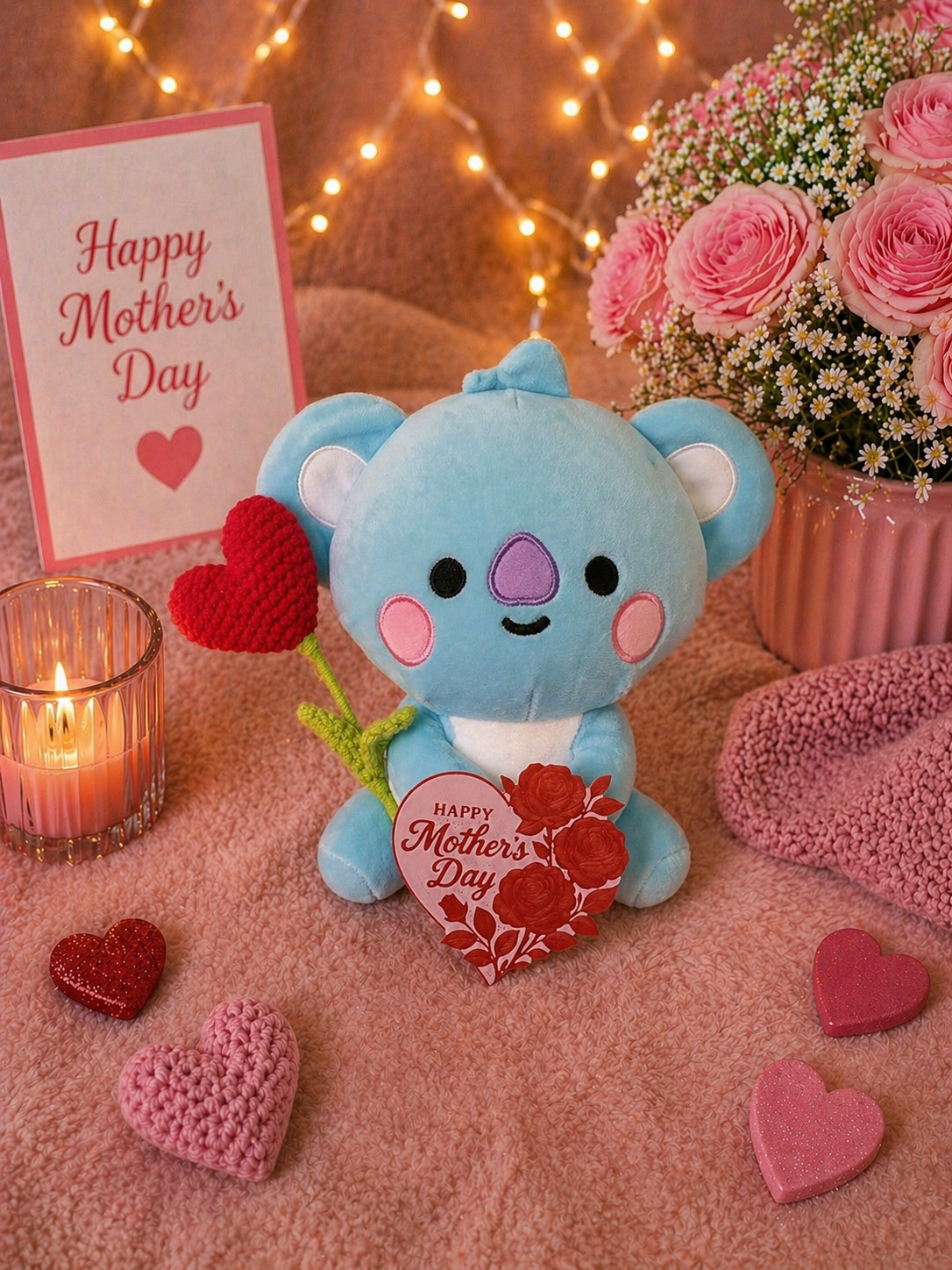 Kpop Plush Doll Handmade – BTS Inspired Mother’s Day Gift