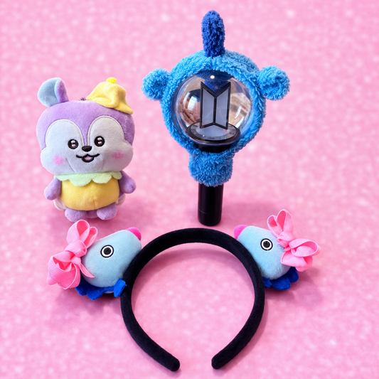 ARMY Concert Box | Personalized Headband, Keychain, Lightstick Decor