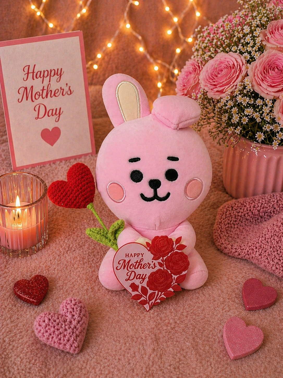 Kpop Plush Doll Handmade – BTS Inspired Mother’s Day Gift