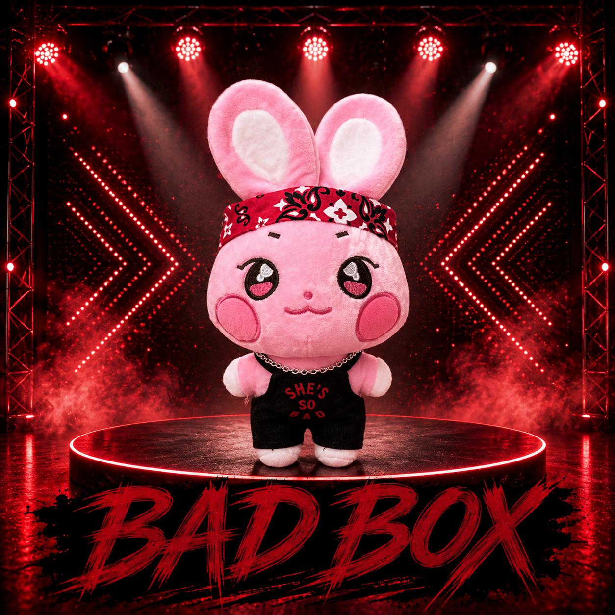 ATEEZ BAD Box  Handmade Plush with Custom Outfit  Collectible Gift