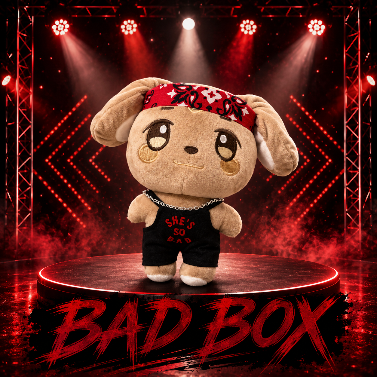 ATEEZ BAD Box  Handmade Plush with Custom Outfit  Collectible Gift