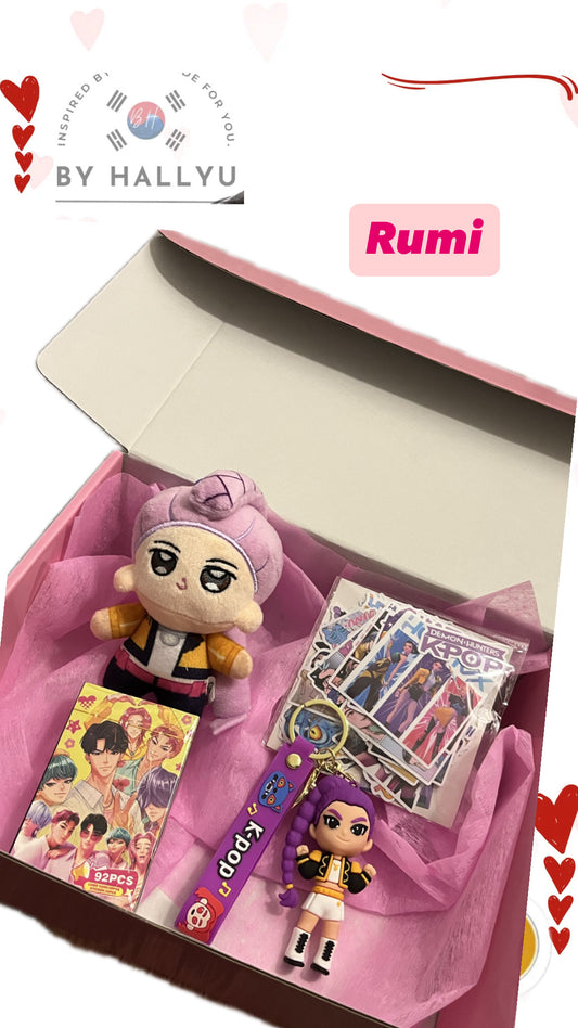 KPop Demon Hunters Box – Rumi, Zoey, Mira & Saja Boys Collectible