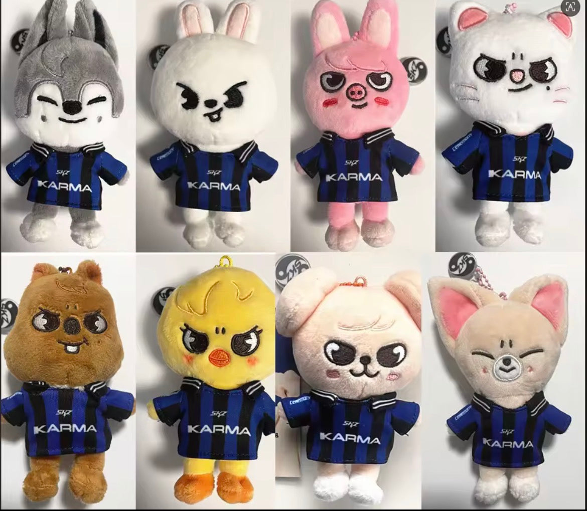 Stray Kids KARMA Set – Plush Keychains, Photocard & Stickers