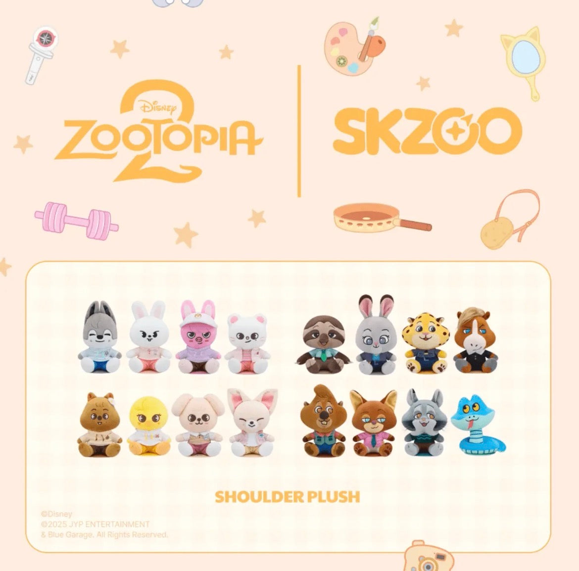 SKZOO X Zootopia 2 - collaboration Stray Kids