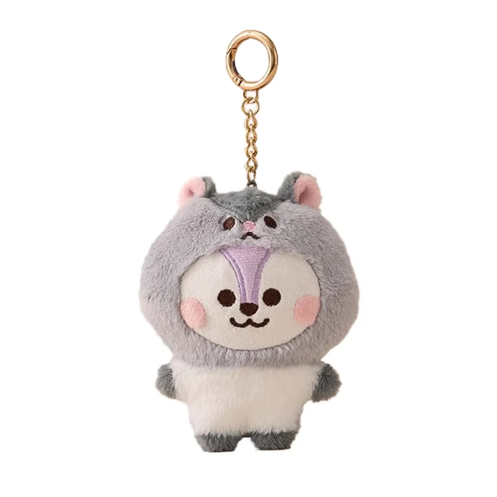 BT21  Animal Series Plush Keychain