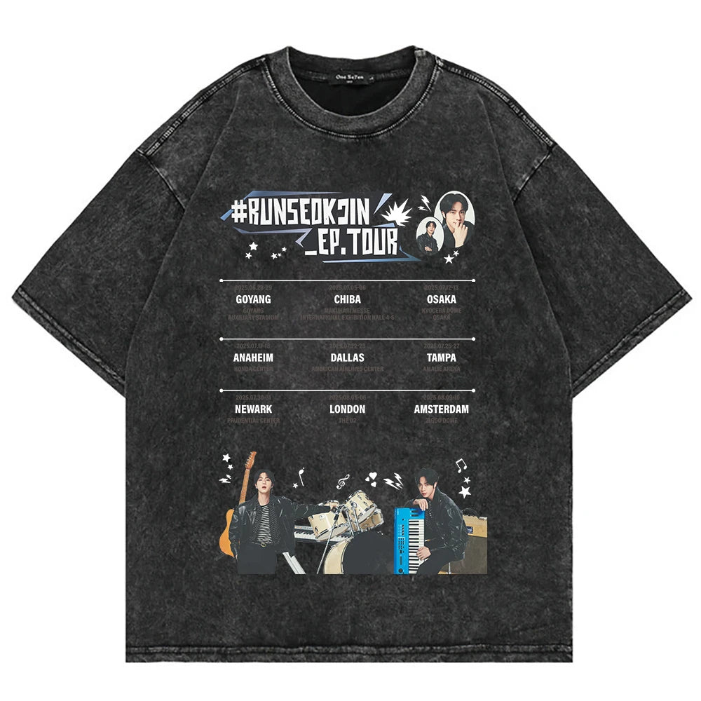 ☆PRMD☆ RUNSEOKJIN_EP.TOUR JERSEY M T Shirt - Jin Runseokjin EP Tour 2025 – By Hallyuu