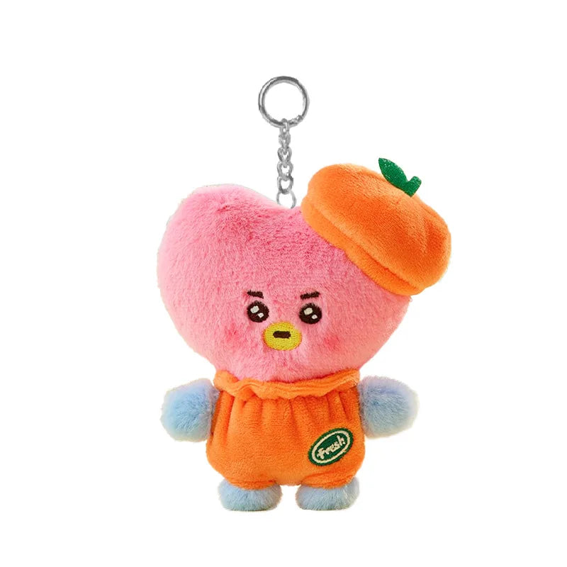 BT21 Orange Series - Plush Keychain