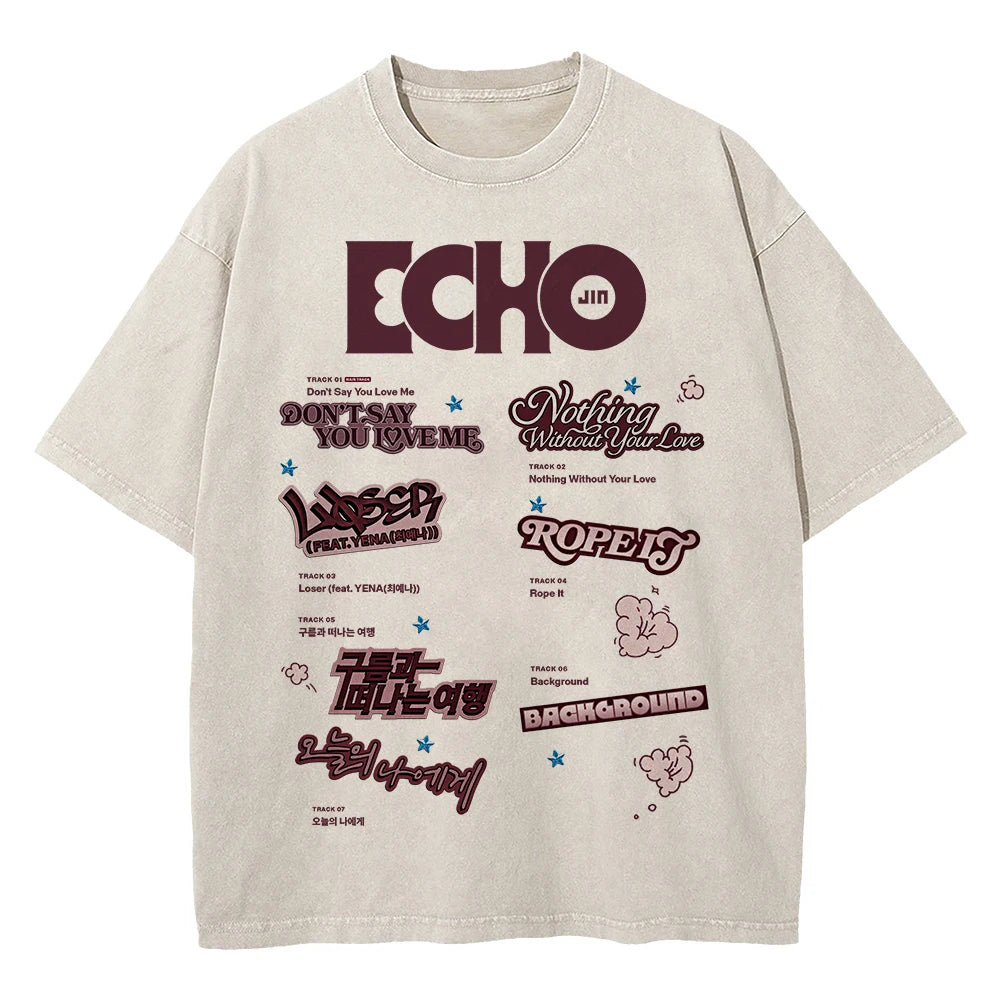 T Shirt - Jin Runseokjin EP Tour 2025