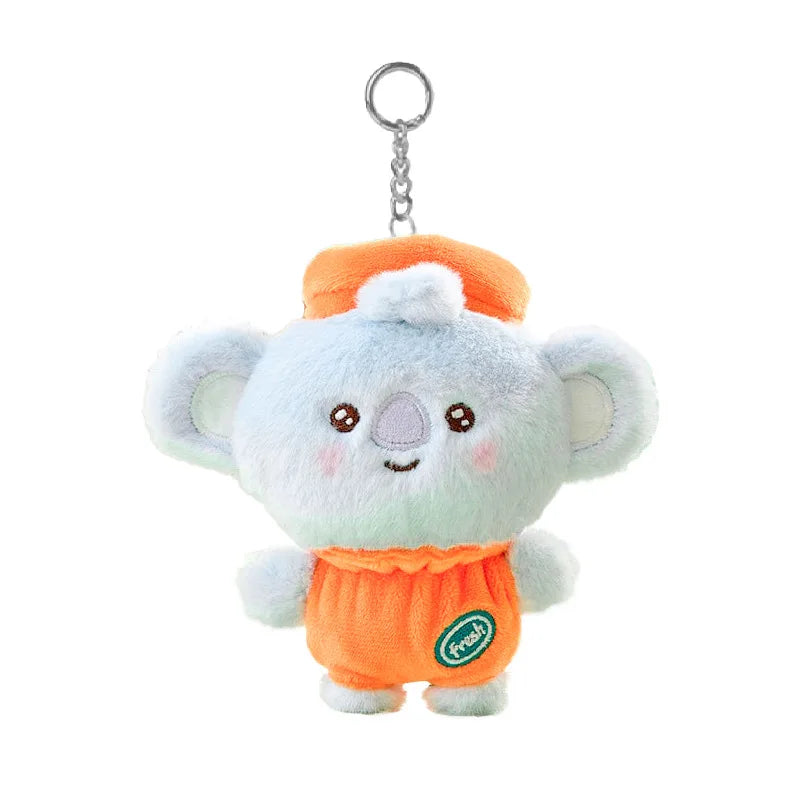 BT21 Orange Series - Plush Keychain