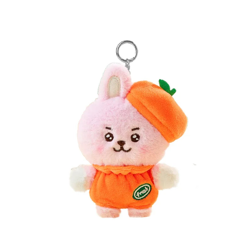 BT21 Orange Series - Plush Keychain