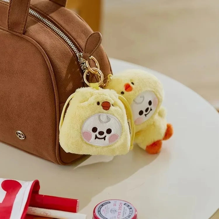 BT21  Animal Series Plush Keychain