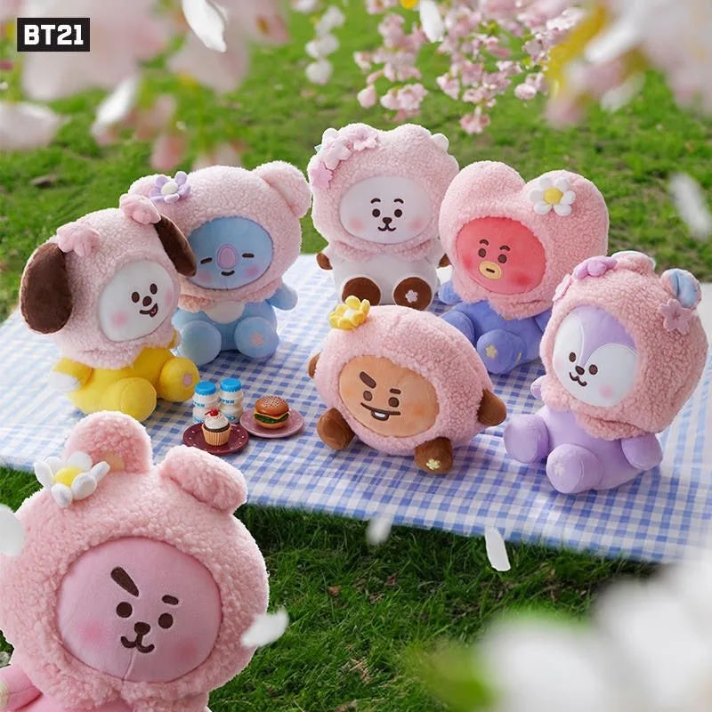 BT21 Sakura Plush Doll | Mini Keychain