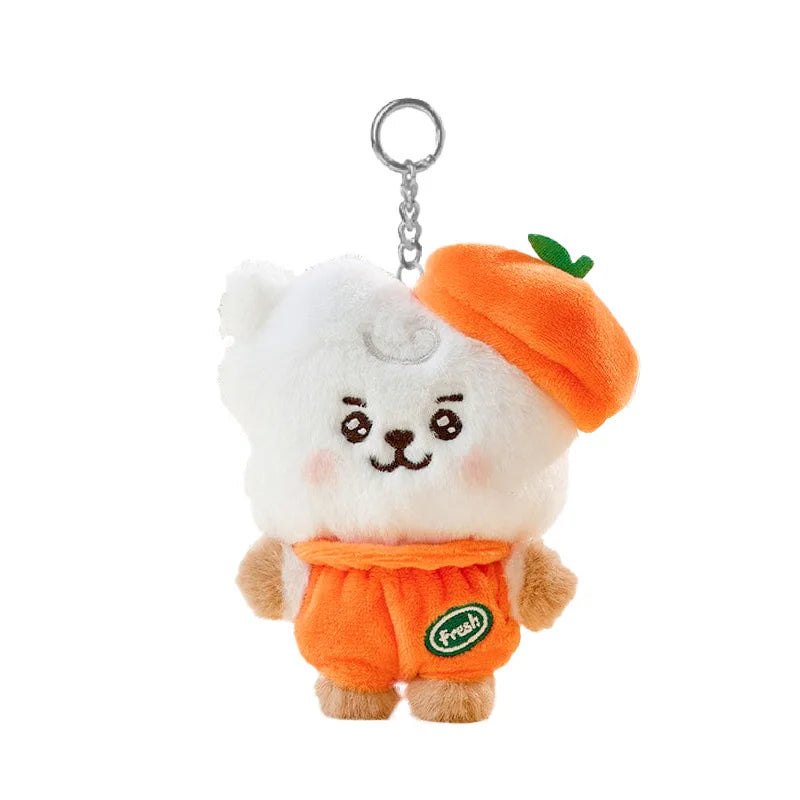 BT21 Orange Series - Plush Keychain
