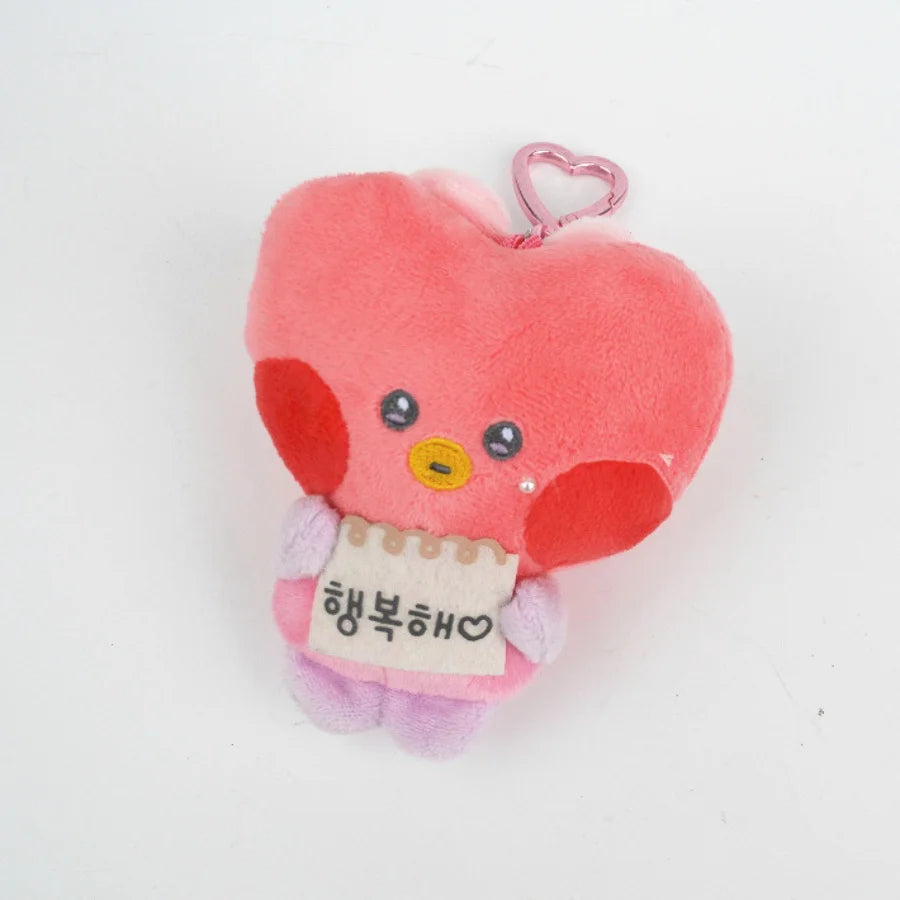 BT21 Plush keyring NEW