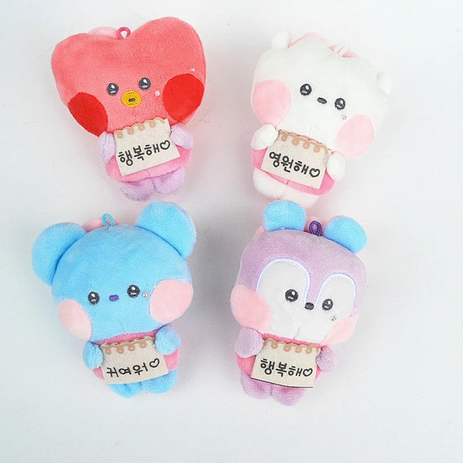 BT21 Plush keyring NEW