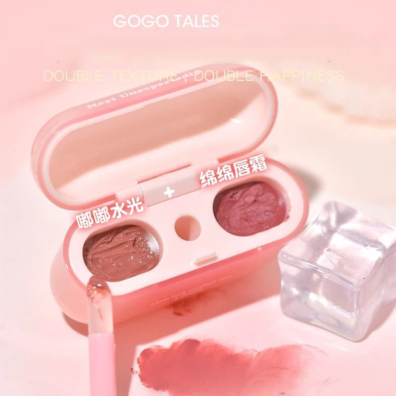 Lip Airpods GOGO TALES  - Double Lip Gloss