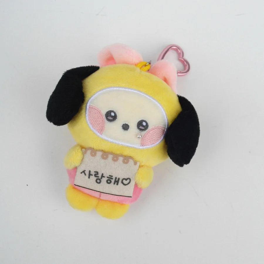 BT21 Plush keyring NEW