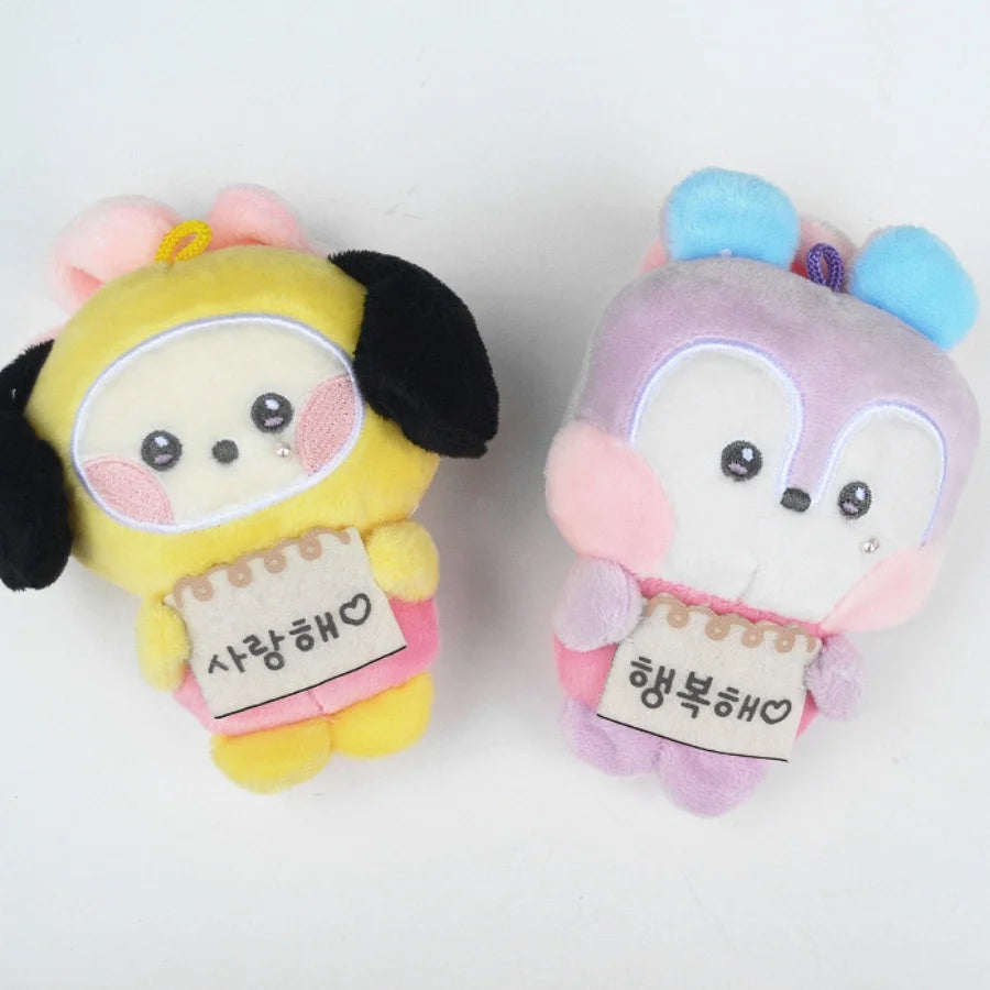 BT21 Plush keyring NEW