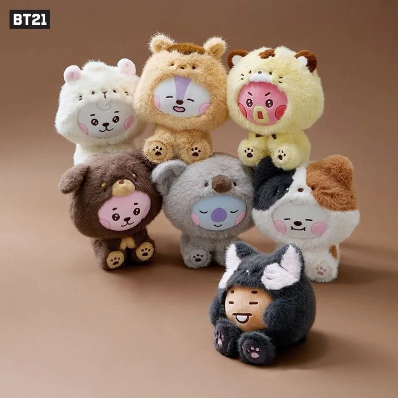 BT21 Animal Series Plush Doll