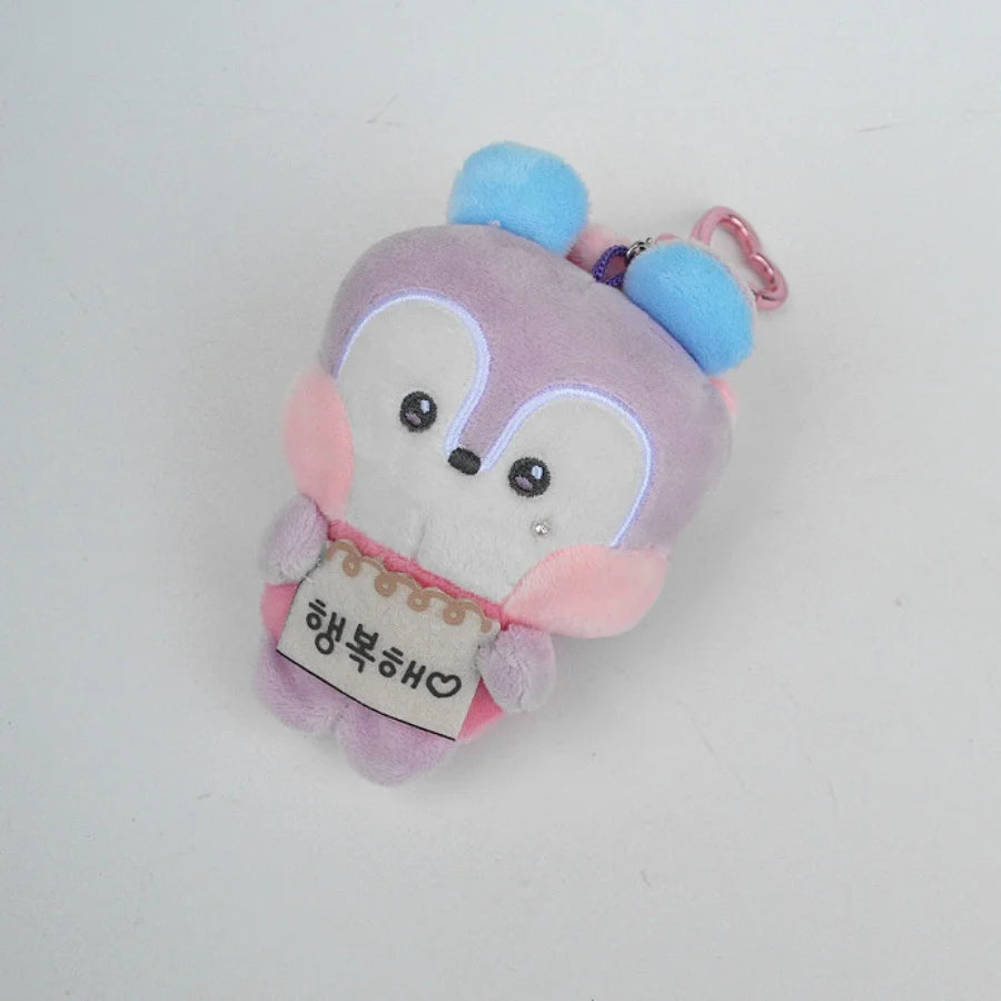 BT21 Plush keyring NEW