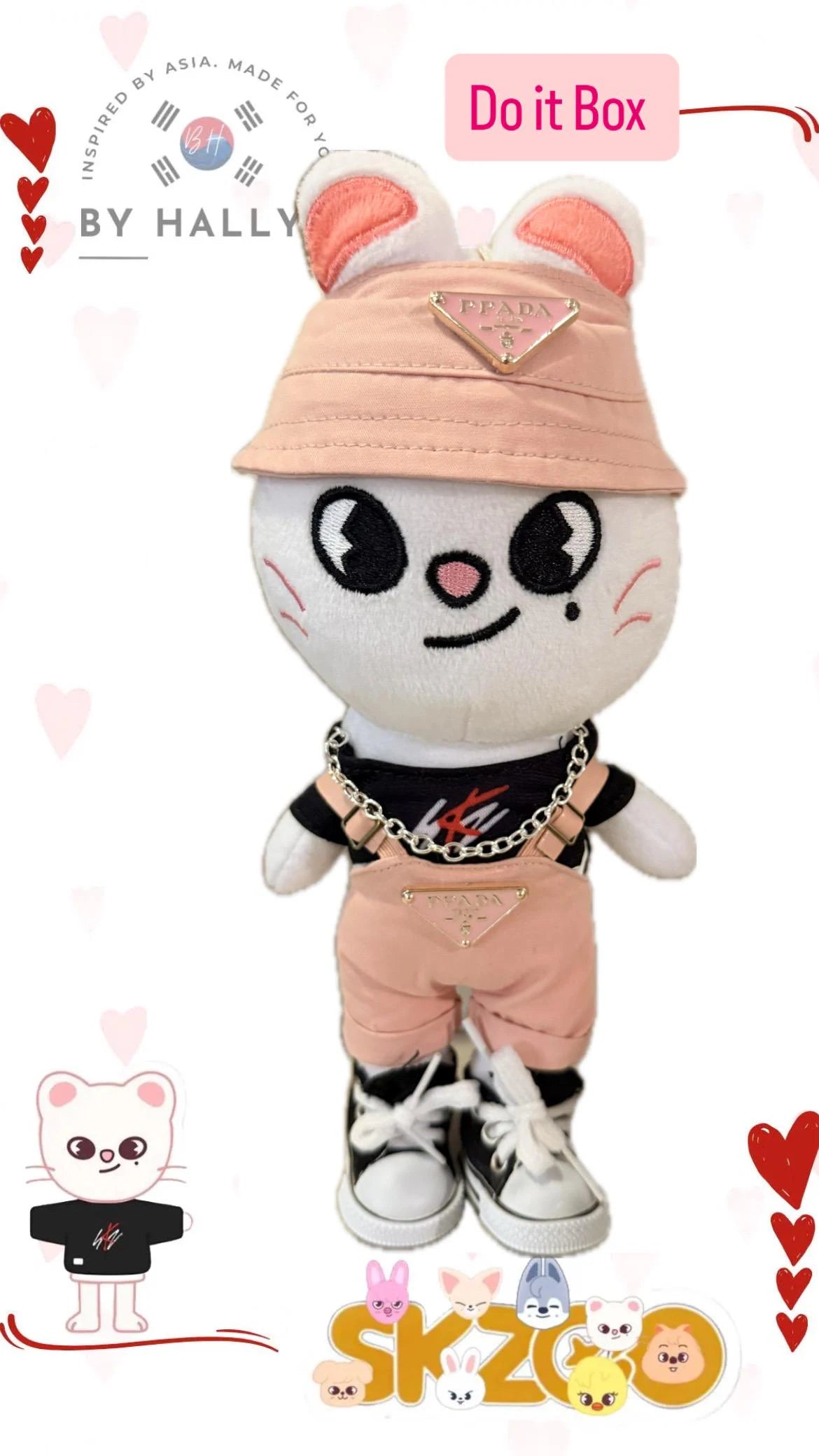 K-Pop SKZOO Box – Fan-Made Stray Kids Inspired Custom Outfit & Collectible Gift