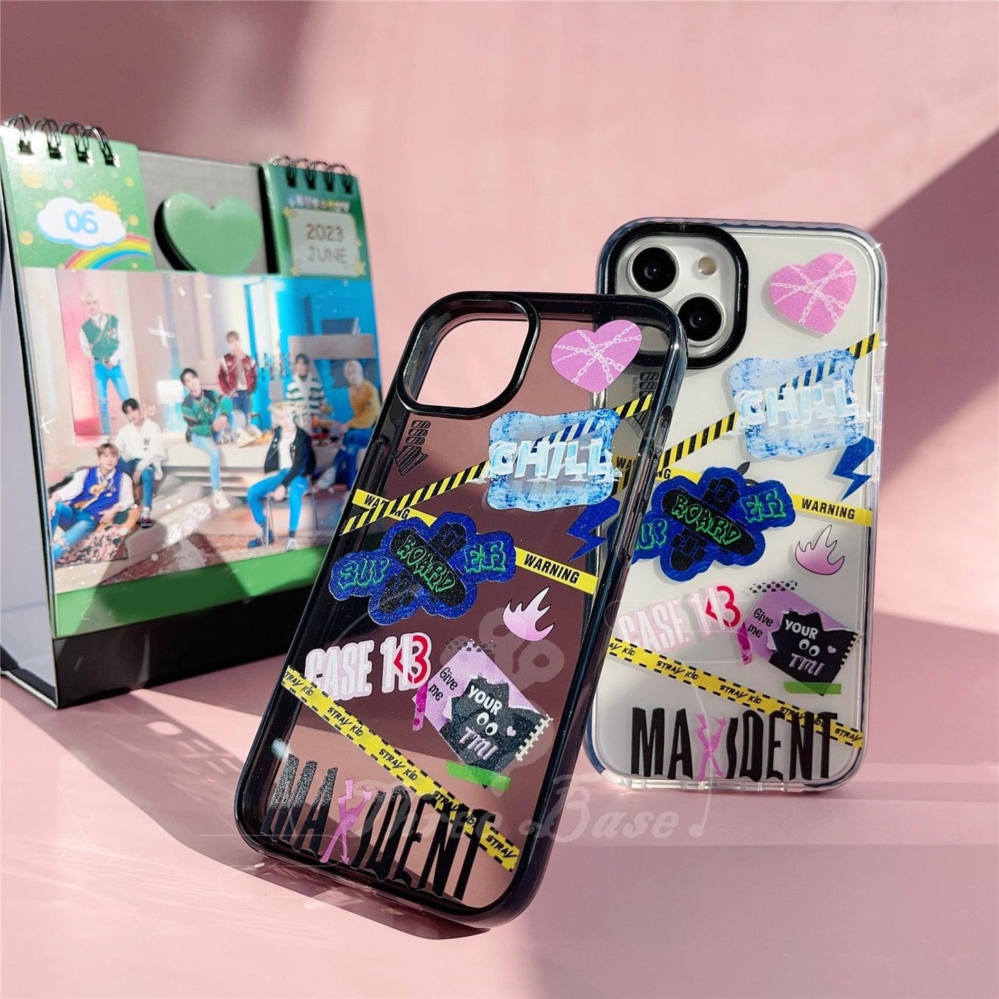 Phone case iPhone 14 SKZ MAXIDENT Case143 iphone 6 6S 7 8 SE2 SE3 8Plus X XS XSMAX 12 Pro 11Promax 13Pro 13 mini 14Plus 14Promax - Kpop store ByHallyuu